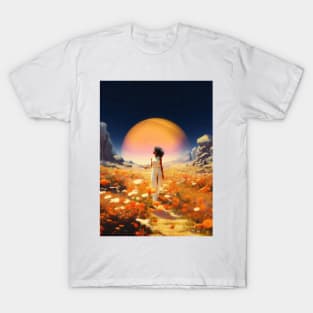 Cosmic Flower Field T-Shirt